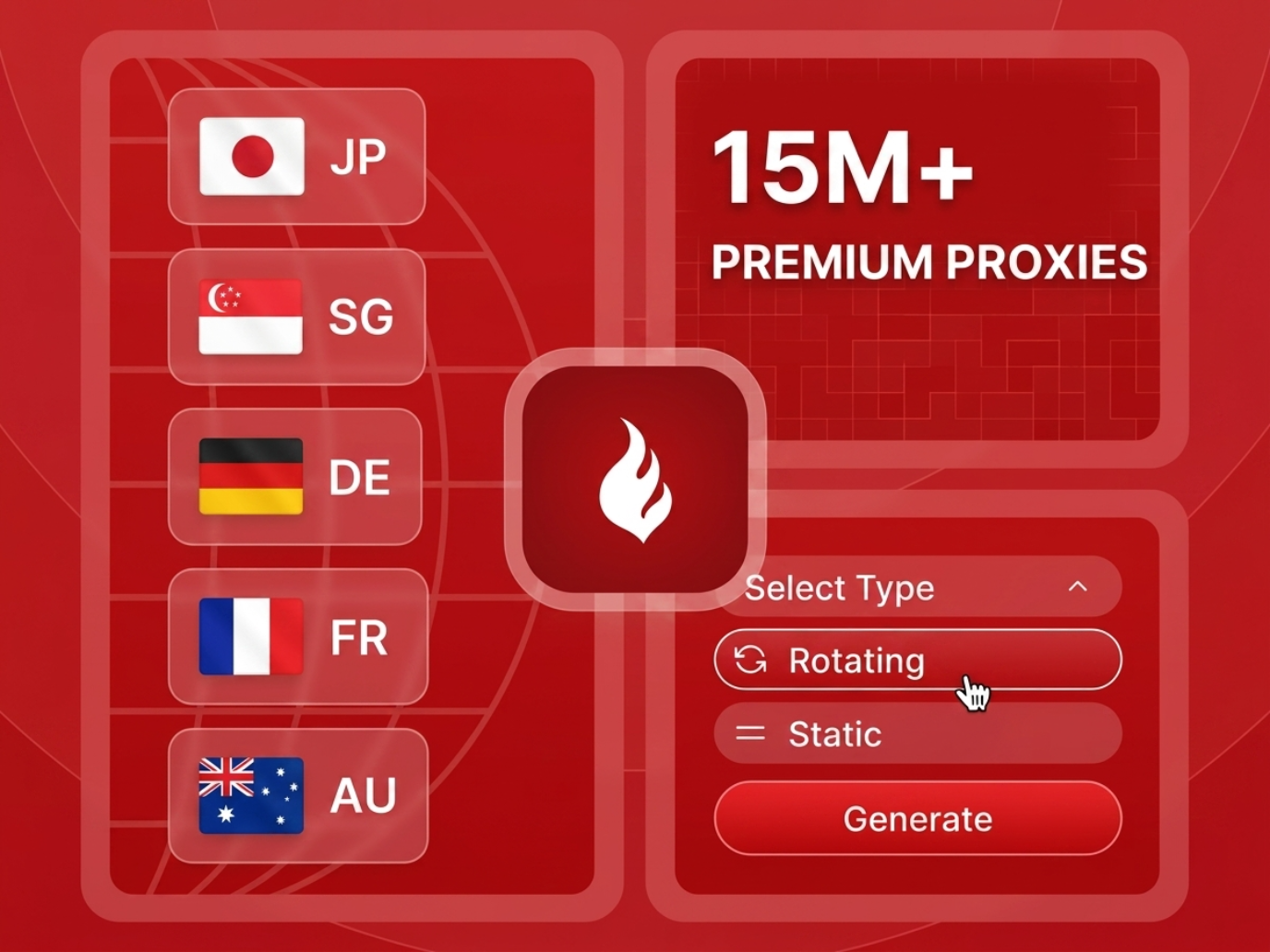 Access 15M+ Clean Residential IPs